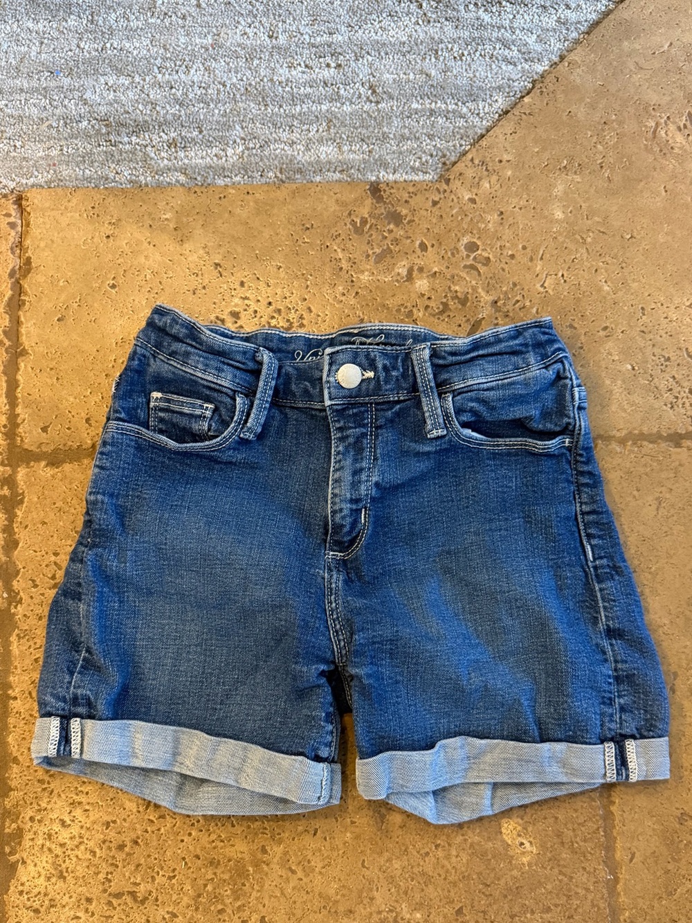 Blue Denim Shorts